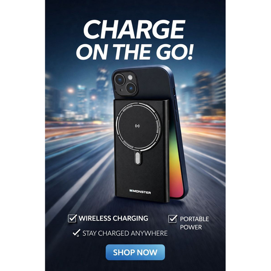 Monster 5000mAH Wireless Powerbank